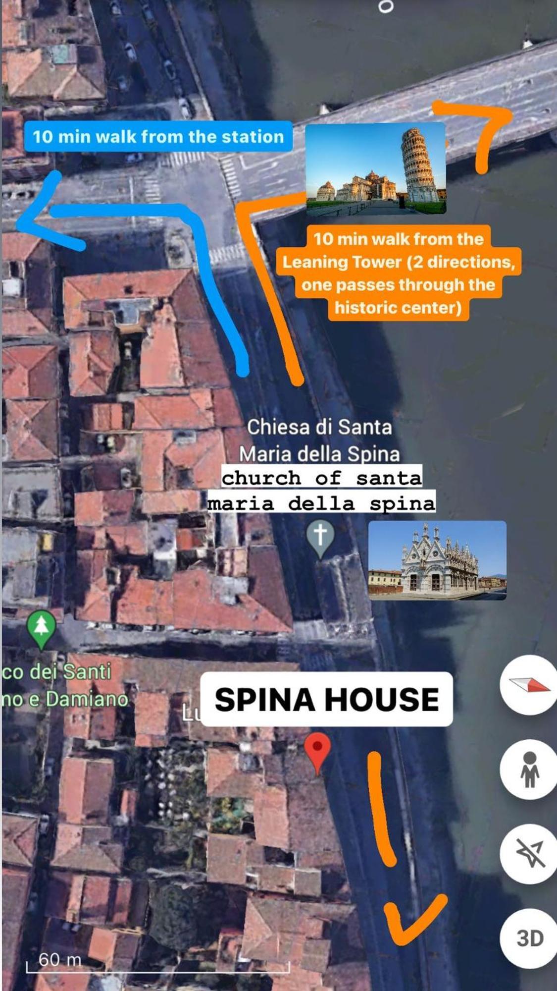 Centro Storico Spina White House Lägenhet Pisa Exteriör bild